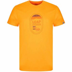Loap ALFINO Pánske tričko, žltá, veľkosť M
