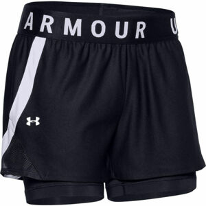 Under Armour PLAY UP 2-IN SHORTS Dámske šortky, čierna, veľkosť XL