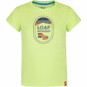 Loap BAMSY Chlapčenské tričko, svetlo zelená, veľkosť 112-116