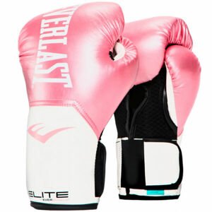 Everlast ELITE TRAINING GLOVES Boxerské rukavice, ružová, veľkosť 12 OZ