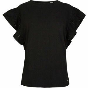 O'Neill LW FLUTTER T-SHIRT Dámske tričko, čierna, veľkosť
