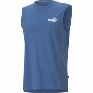 Puma BIG LOGO SLEEVELESS TEE Pánske športové tričko, modrá, veľkosť XXL