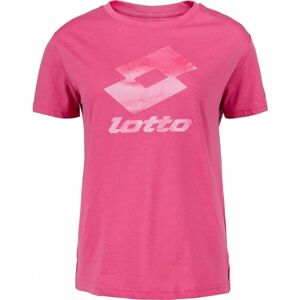 Lotto SMART W III TEE JS Dámske tričko, ružová, veľkosť XS