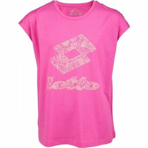Lotto SMART G III TEE JS Dievčenské tričko, ružová, veľkosť M