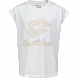 Lotto SMART G III TEE JS Dievčenské tričko, biela, veľkosť XL
