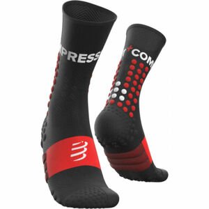 Compressport ULTRA TRAIL SOCKS Bežecké ponožky, čierna, veľkosť T2