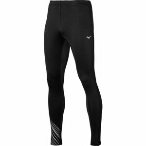Mizuno WARMALITE TIGHT Pánske zateplené elastické nohavice, čierna, veľkosť S