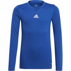 adidas TEAM BASE TEE Y Juniorské futbalové tričko, modrá, veľkosť 128