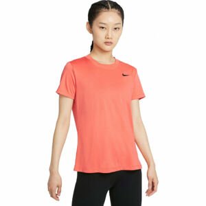 Nike DRI-FIT LEGEND Dámske tréningové tričko, lososová, veľkosť XS