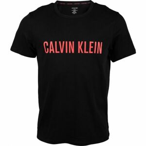 Calvin Klein S/S CREW NECK GRY Pánske tričko, čierna, veľkosť S