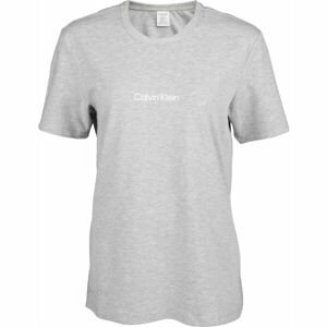 Calvin Klein S/S CREW NECK Dámske tričko, sivá, veľkosť XS