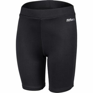 Fitforce SALLA Dievčenské fitness šortky, čierna, veľkosť 140-146