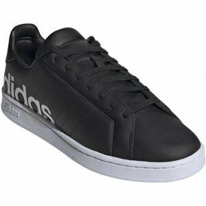 adidas GRAND COURT LTS Pánske tenisky na voľný čas, čierna, veľkosť 46 2/3