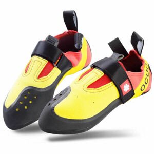 OCÚN RIVAL JR Juniorská lezecká obuv, žltá, veľkosť 33