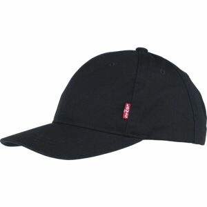 Levi's® CLASSIC TWILL RED TAB BASEBALL CAP Šiltovka, čierna, veľkosť