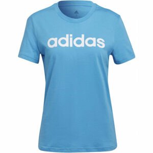 adidas LIN T Dámske tričko, modrá, veľkosť S