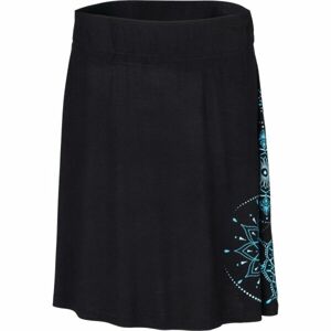 Willard LOVA Dámska úpletová sukňa, čierna, veľkosť 2XL