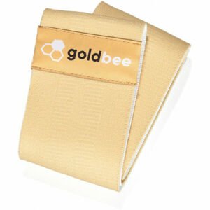 GOLDBEE BEBOOTY GOLD Odporová posilňovacia guma, zlatá, veľkosť S