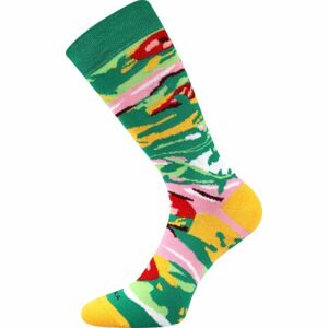 Lonka PIZZA ITALIAN Pánske ponožky, zelená, veľkosť 42-45
