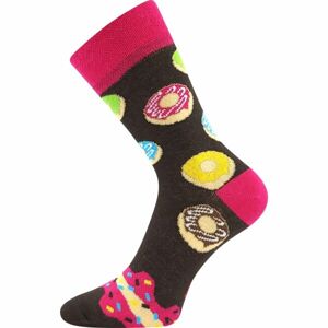 Lonka DONUT Dámske ponožky, hnedá, veľkosť 38-41