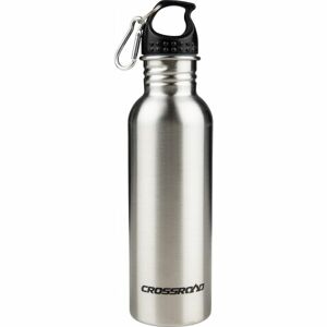 Crossroad TEX-1000 Oceľová fľaša, strieborná, veľkosť os