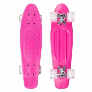 Reaper PY22D Plastový skateboard, ružová, veľkosť os