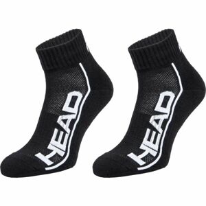 Head PERFORMANCE QUARTER 2P UNISEX Športové ponožky, čierna, veľkosť 35-38