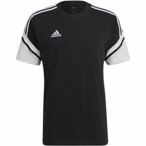 adidas CON22 TEE Pánske tričko, čierna, veľkosť XXL