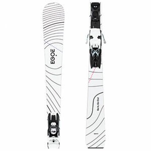 EGOE KONTURA + VSP412 Zjazdové lyže, biela, veľkosť