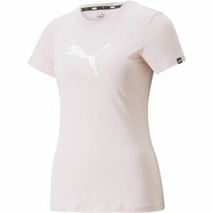 Puma POWER GRAPHIC TEE Dámske športové tričko, ružová, veľkosť XL