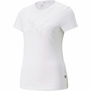 Puma SUMMER GRAPHIC TEE Dámske športové tričko, biela, veľkosť XL