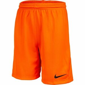 Nike DRI-FIT PARK 3 JR TQO Chlapčenské futbalové šortky, oranžová, veľkosť XL