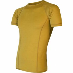 Sensor MERINO AIR Pánske funkčné tričko, žltá, veľkosť M