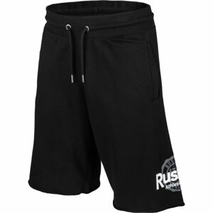 Russell Athletic CIRCLE RAW SHORT Pánske šortky, čierna, veľkosť S