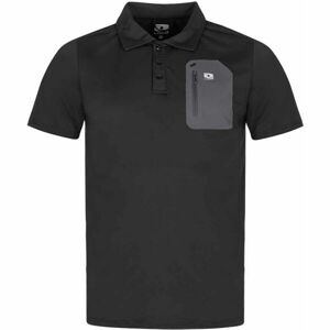 Loap MYLAP Rýchloschnúce pánske tričko, čierna, veľkosť XXL