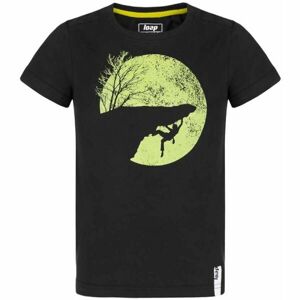 Loap BOOBO Chlapčenské tričko, čierna, veľkosť 112-116