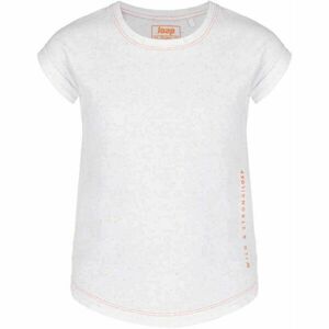 Loap BUA Dievčenské tričko, biela, veľkosť 112-116