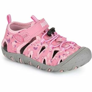 LOAP BAM Dievčenské vychádzkové sandále, ružová, veľkosť