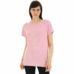 Lotto TEE ORIGINS W Dámske tričko, ružová, veľkosť