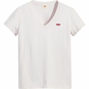 Levi's PERFECT V-NECK TEE SHIRT Dámske tričko, biela, veľkosť S