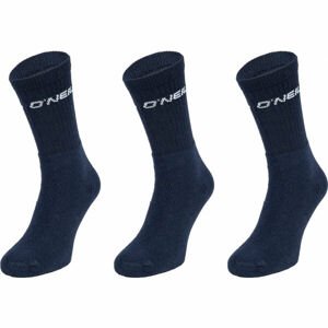 O'Neill SPORTSOCK 3P Unisex ponožky, tmavo modrá, veľkosť 35-38