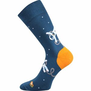 Lonka KOZMONAUT Unisex ponožky, tmavo modrá, veľkosť 35-38