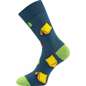 Lonka KEMP Unisex ponožky, tmavo zelená, veľkosť 35-38