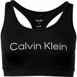 Calvin Klein MEDIUM SUPPORT SPORTS BRA  Dámska podprsenka, čierna, veľkosť S