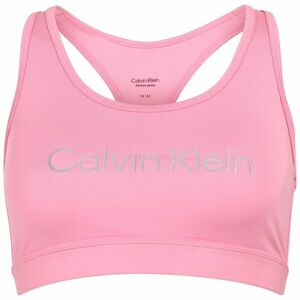 Calvin Klein MEDIUM SUPPORT SPORTS BRA  Dámska podprsenka, ružová, veľkosť XS