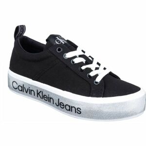 Calvin Klein FLATFORM VULCANIZED 3 Dámska obuv na voľný čas, čierna, veľkosť