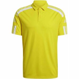 adidas SQ21 POLO Pánske polo tričko, žltá, veľkosť 2XL