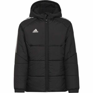 adidas CON22 WINT JKTY Chlapčenská futbalová bunda, čierna, veľkosť 128