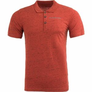 ALPINE PRO DETER Pánske tričko polo, červená, veľkosť S