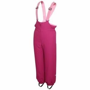 Lewro ARIEL Detské zateplené nohavice, ružová, veľkosť 104-110